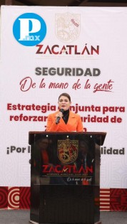 Bety Sánchez refuerza la seguridad en Zacatlán; llegan elementos de la SEMAR al municipio