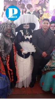 Omar Muñoz inaugurar el festival “Ánimas y Raíces” en Cuautlancingo