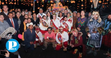 Inauguran en San Pedro Cholula el "Huey Miccailhuitl, la Gran Fiesta de los Muertos"