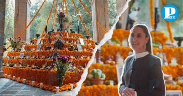 Claudia Sheinbaum dedica la ofrenda del Palacio Nacional a las “heroínas de la patria”