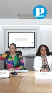 Presidenta del Comité de Diario de Debates presenta plan de trabajo