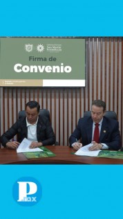 Texmelucan firma convenio con la Escuela Libre de Derecho de Puebla