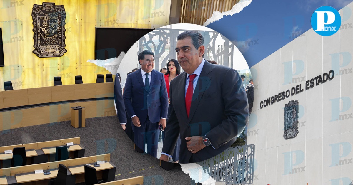 Sergio Salomon inaugura nueva sede del Congreso de Puebla