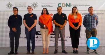 Ayuntamiento de Texmelucan se suma a la conmemoración del Día Naranja