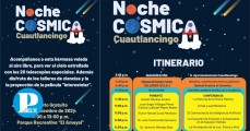 Gobierno de Cuautlancingo invita a las familias a disfrutar de la “Noche Cósmica”