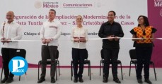 Inaugura Claudia Sheinbaum ampliación de la Autopista Tuxtla- San Cristóbal en Chiapas