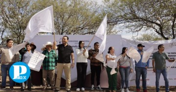 Inician programa “Sembrando Parques” en Tehuacán