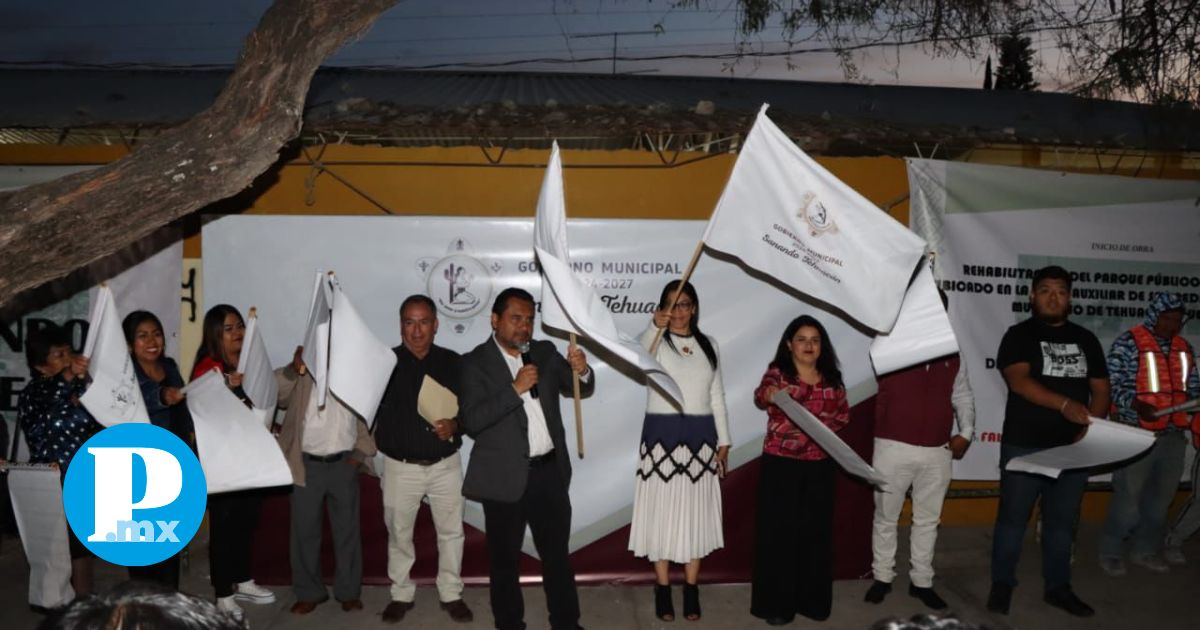 Gobierno de Tehuacán inicia campaña de rehabilitación de parques