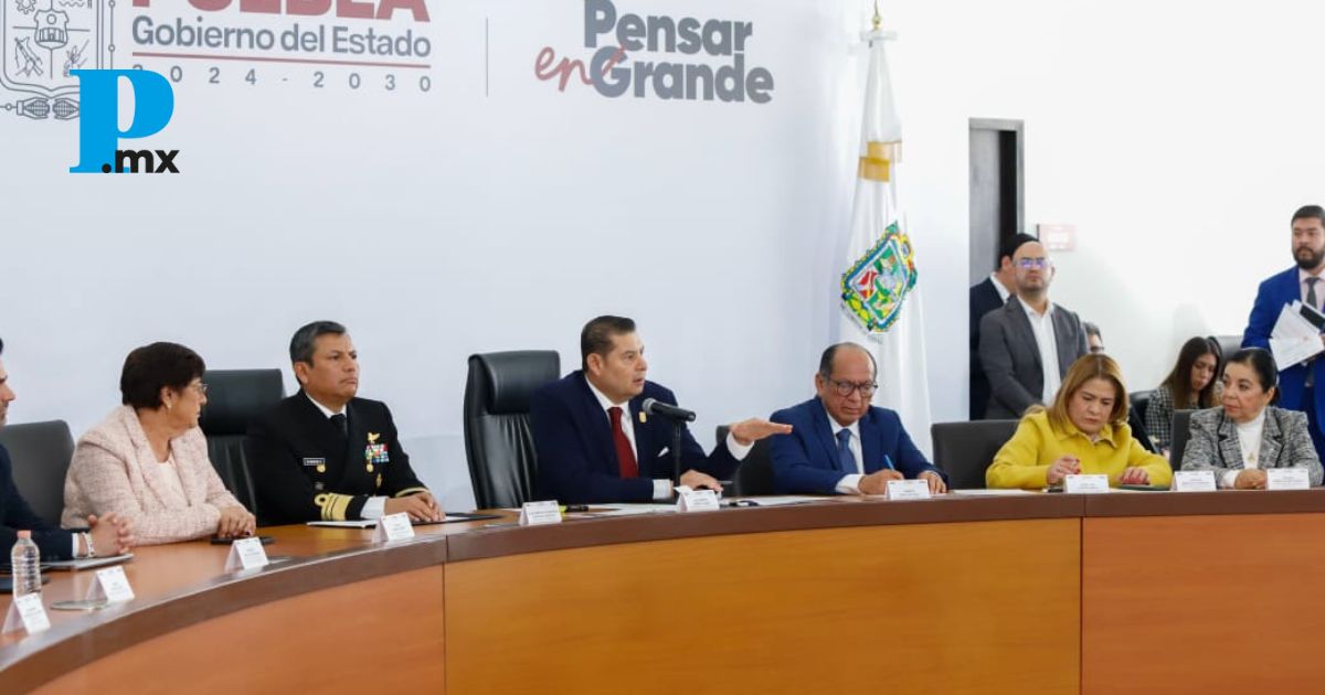 Coordinación con los tres niveles de gobierno permitió reducir homicidios en Puebla: Armenta