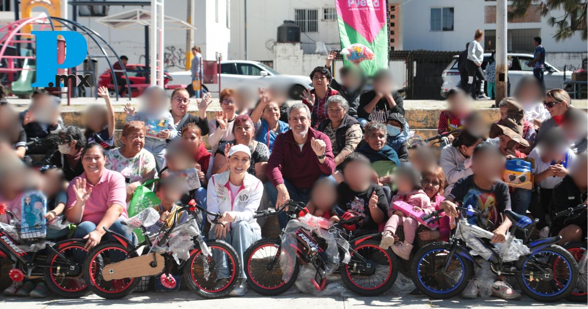 Regalan sonrisas Pepe Chedraui y MariElise Budib a niñas y niños de la U.H La Margarita