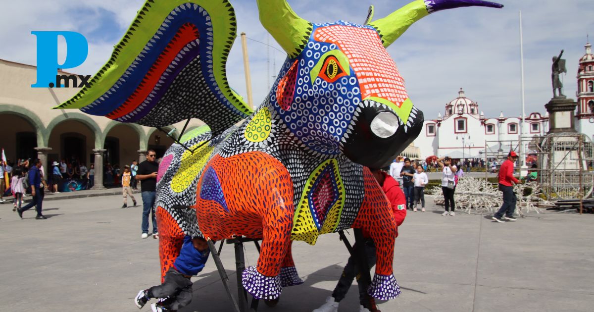 San Pedro Cholula se llenará de color con el desfile de toros monumentales