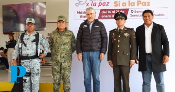 Arranca en Puebla la campaña “Sí al desarme, sí a la paz”