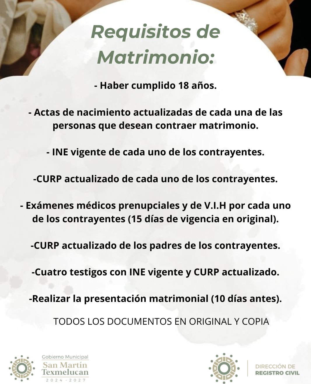 En San Martín Texmelucan te casan gratis