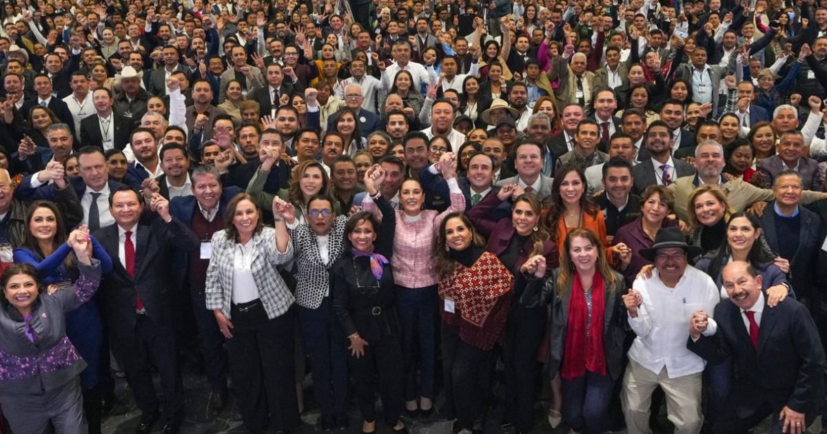 Claudia Sheinbaum lidera Encuentro Nacional con Alcaldes y Gobernadores