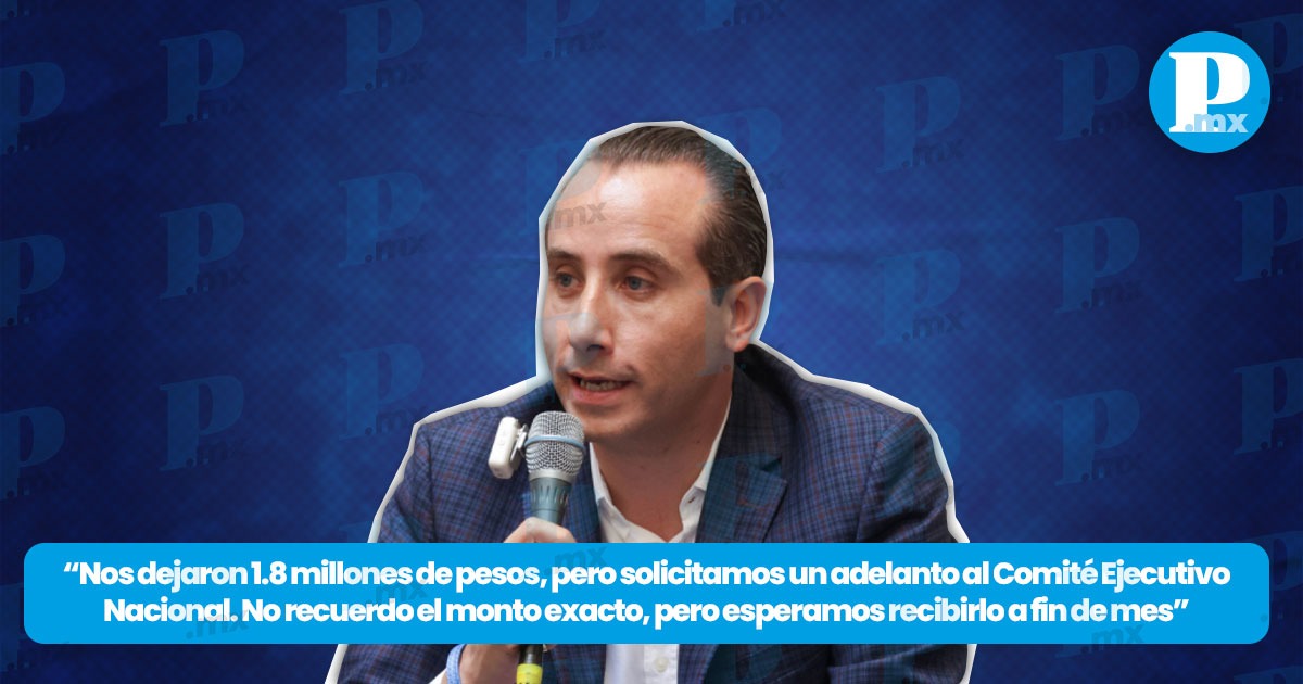 Mario Riestra solicita adelanto de recursos al CEN del PAN