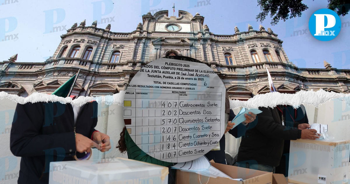 Ayuntamiento de Puebla anuncia resultados de elecciones en juntas auxiliares