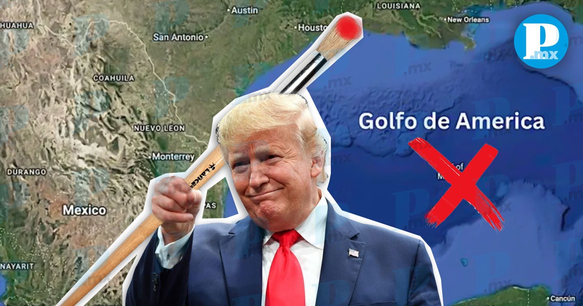 Google Maps cambiará nombre del Golfo de México al Golfo de América