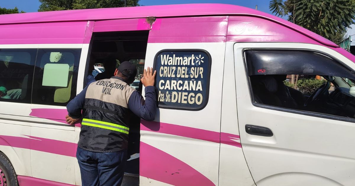 San Pedro Cholula capacita a choferes de transporte público