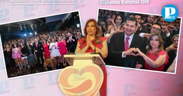 Cecilia Arellano rinde protesta como presidenta honoraria del DIF Estatal Puebla