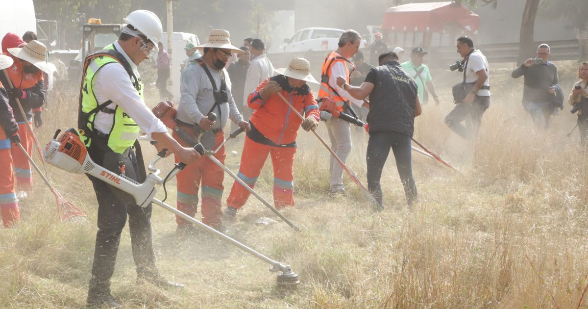 Continúa la obra humana con las faenas por un Puebla limpio y seguro