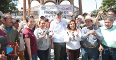 Impulsa Pepe Chedraui faena de conservación en el parque principal de San Felipe Hueyotlipan