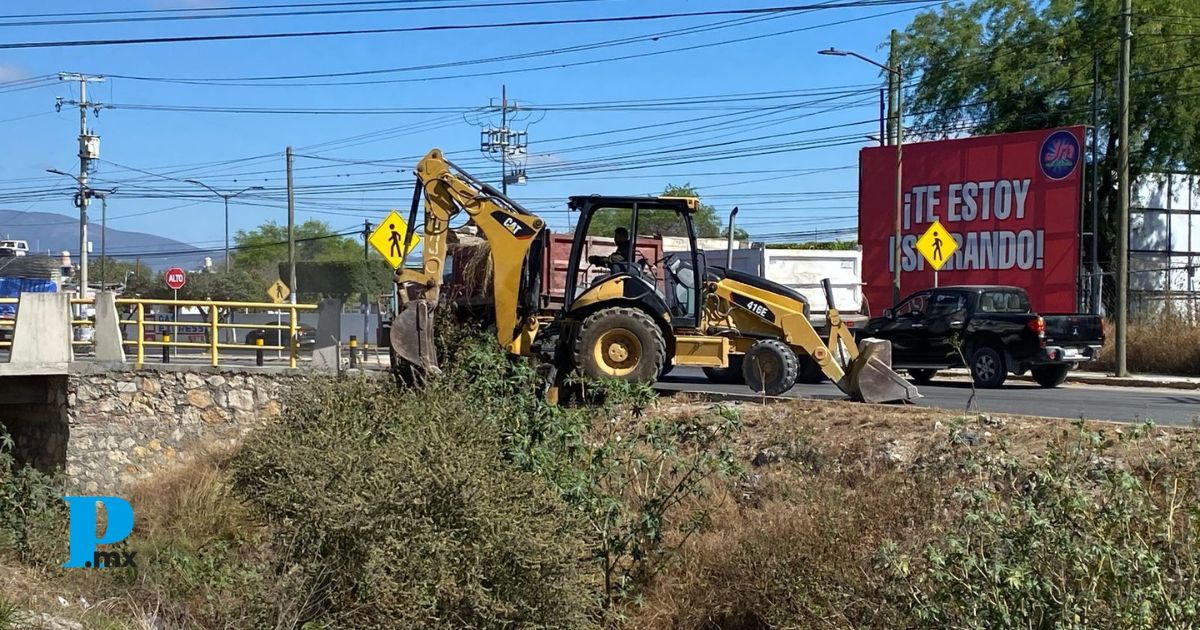 Gobierno de Tehuacán continúa con mejoras en el Dren de Valsequillo