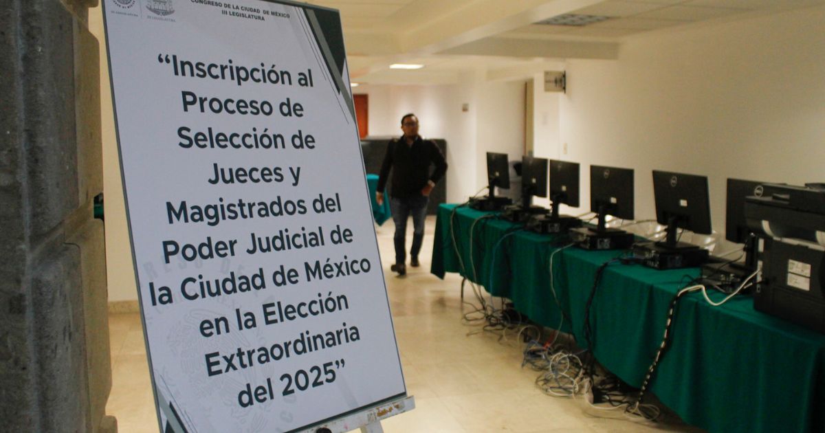 Inscripción para la elección de jueces y magistrados EsImagen.mx