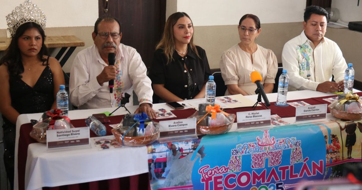 ¡Ven a disfrutar! Invitan a la Feria Tecomatlán en marzo 2025