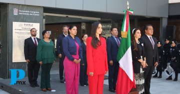 Conmemora Congreso del Estado el Día de la Bandera