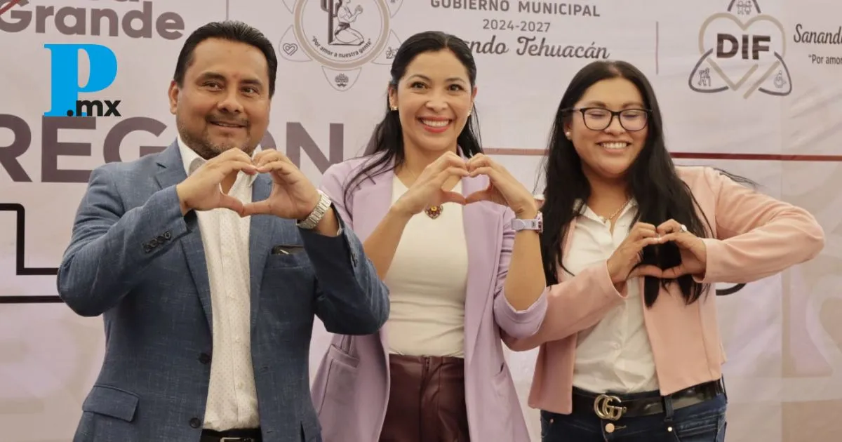 Apoyo a las familias de Tehuacán en la Jornada "Por Amor a las Familias" 