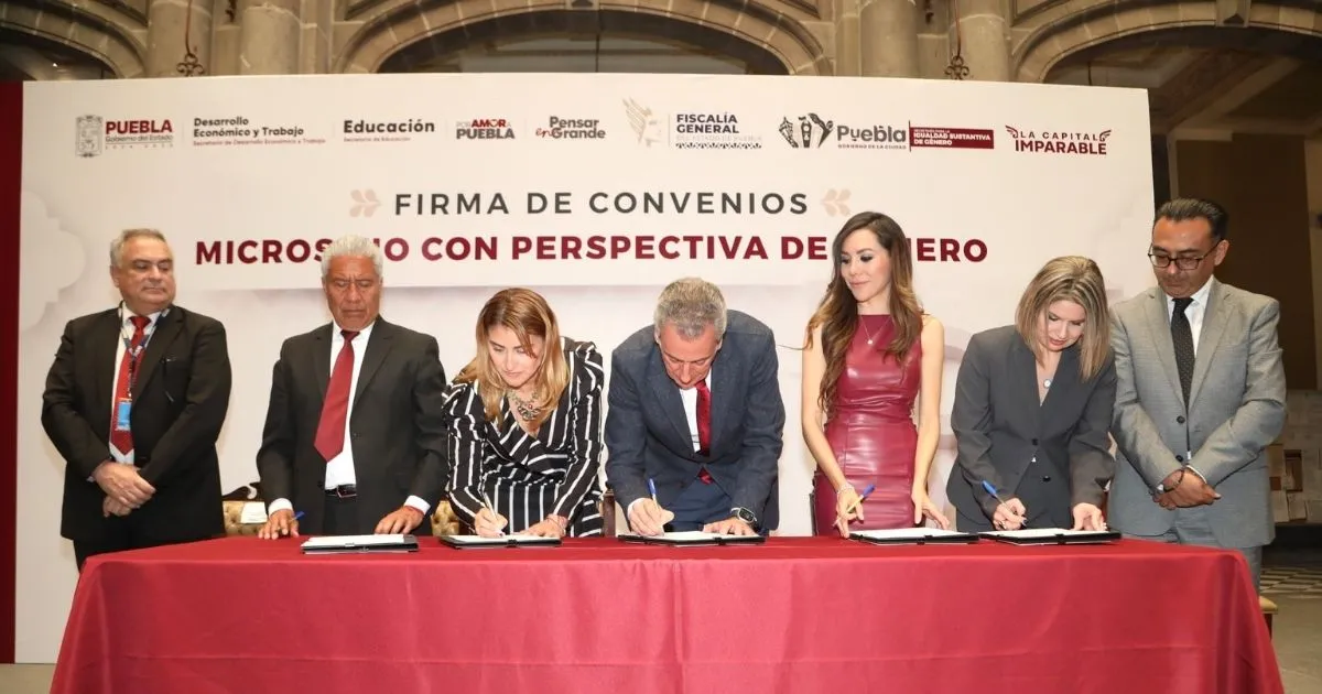 Formaliza Pepe Chedraui colaboración interinstitucional a favor de las poblanas