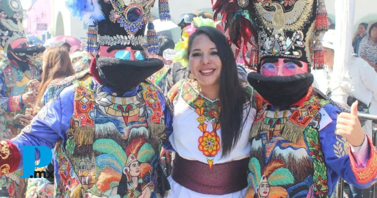 Tonantzin Fernández, primera presidenta en participar en el Carnaval de Cholula