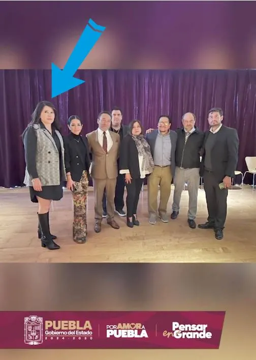 Jacqueline Cervantes acompañó a María José Farfán a su toma de protesta.