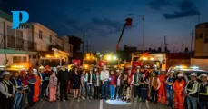 Arranca Pepe Chedraui modernización de luminarias en Arboledas de Loma Bella