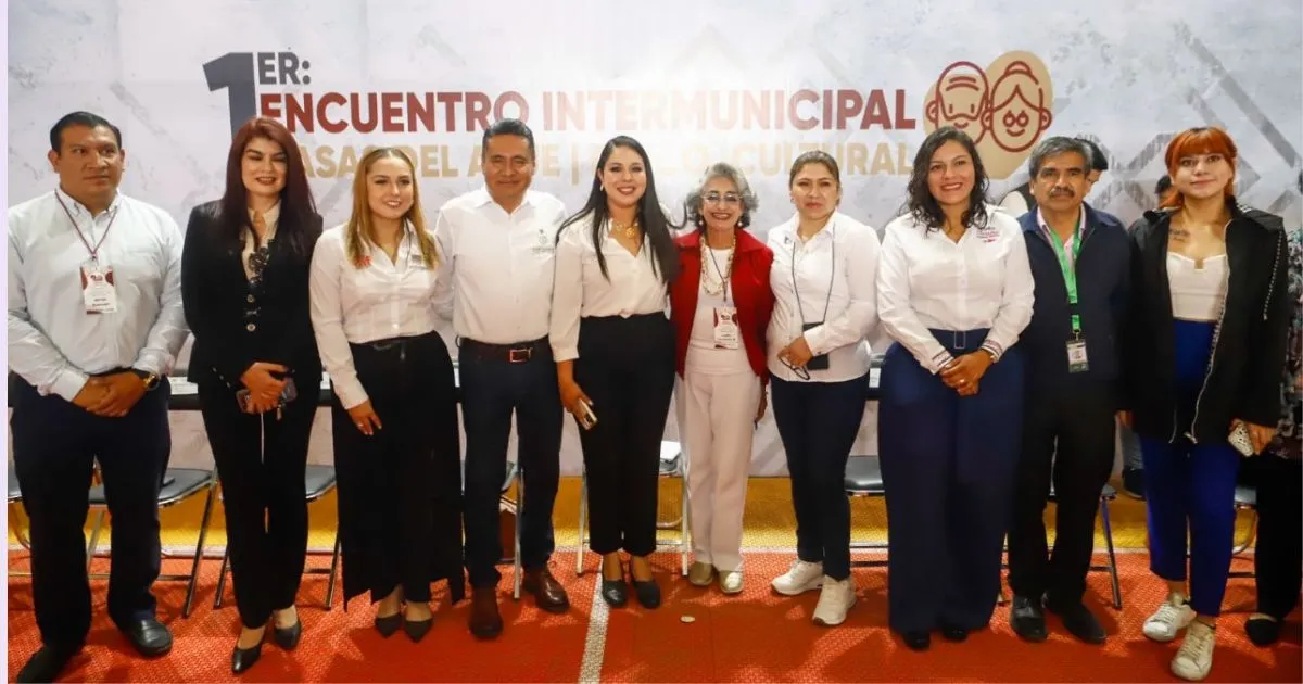 San Pedro Cholula, sede del 1er Encuentro Intermunicipal de Casas del Abue