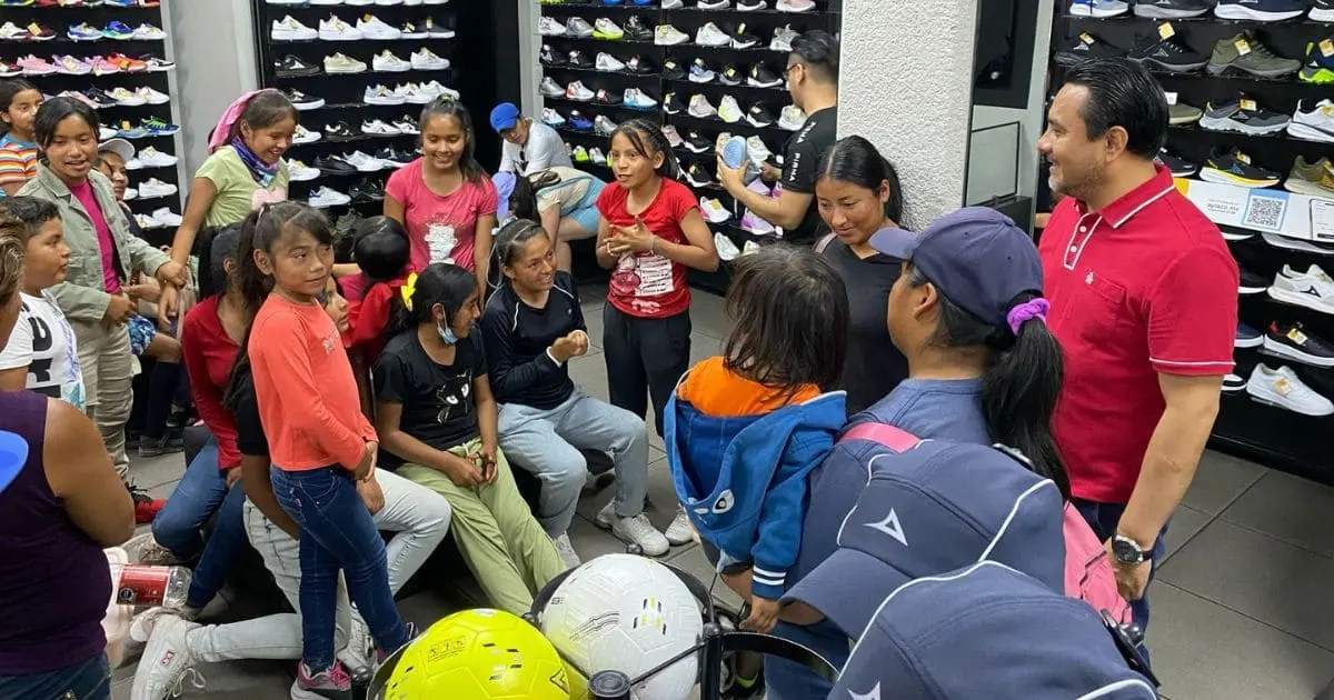 Gobierno de Tehuacán apoya e impulsa el deporte en la niñez Tehuacanera rumbo al estatal de fútbol Femenil