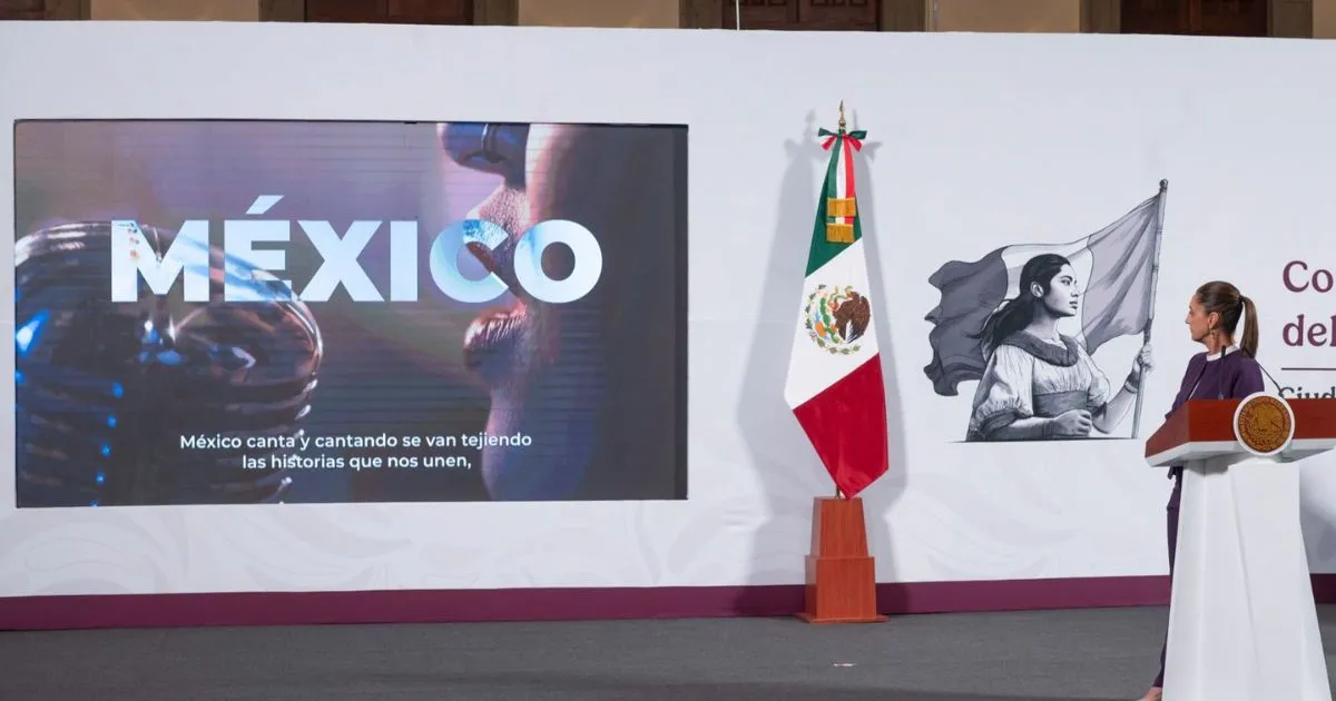Convoca Sheinbaum a jóvenes mexicanos y estadounidenses a participar en el primer concurso binacional de música