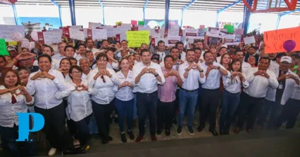 Con seguridad, justicia y riqueza comunitaria Puebla avanza