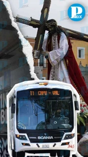Suspenderán Línea 2 de RUTA por Procesión de Viernes Santo en Puebla