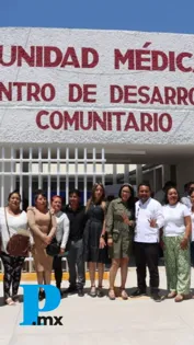 Entregan Unidad Médica del Desarrollo Comunitario de San Diego Chalma