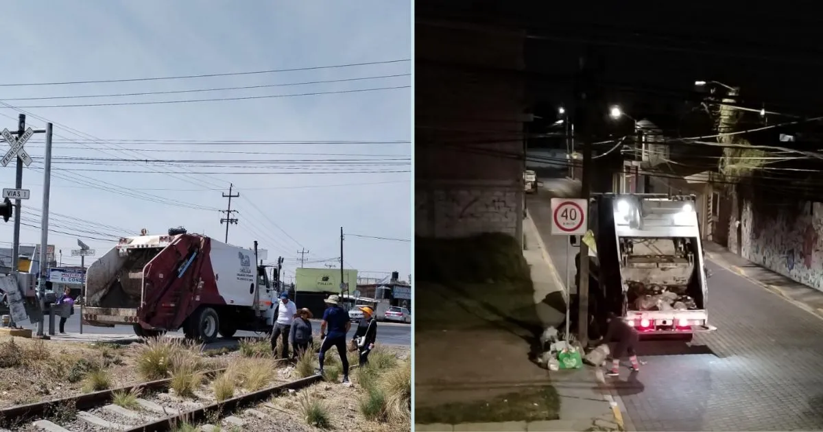 El Servicio de Limpia operará con normalidad durante los días festivos en Cholula