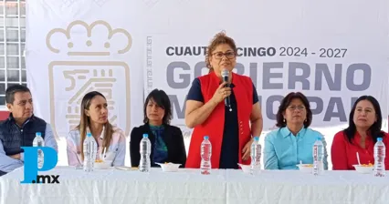Entrega Tere Alfaro obras de mejoramiento en CAIC de San Cristóbal Tulcingo 