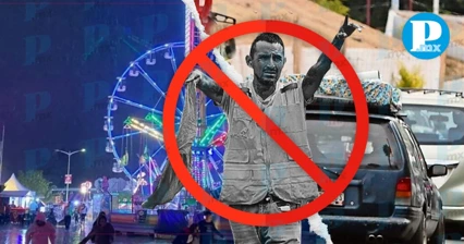 Refuerzan seguridad en la Feria de Puebla 2025; prohíben franeleros