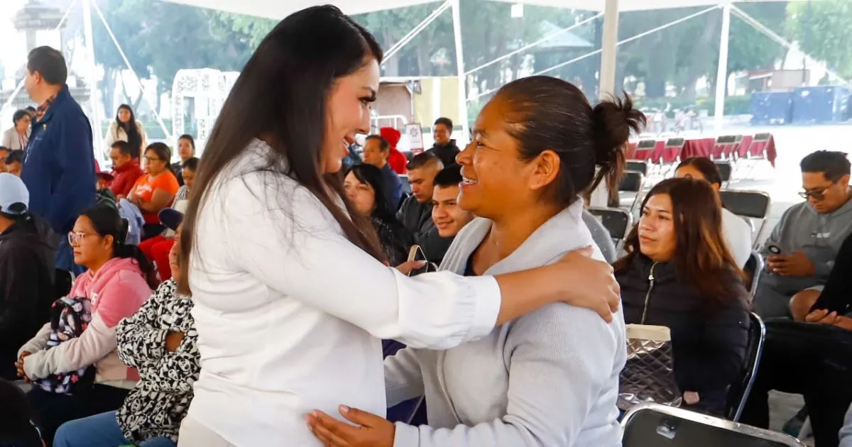 Tonantzin Fernández reafirma su compromiso con Cholula en la 6ª Jornada de Atención