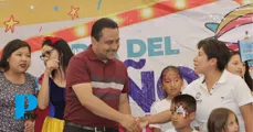 Cientos de niñas y niños disfrutan de una tarde de diversión y alegría durante festejo del Día del Niño en el DIF Municipal
