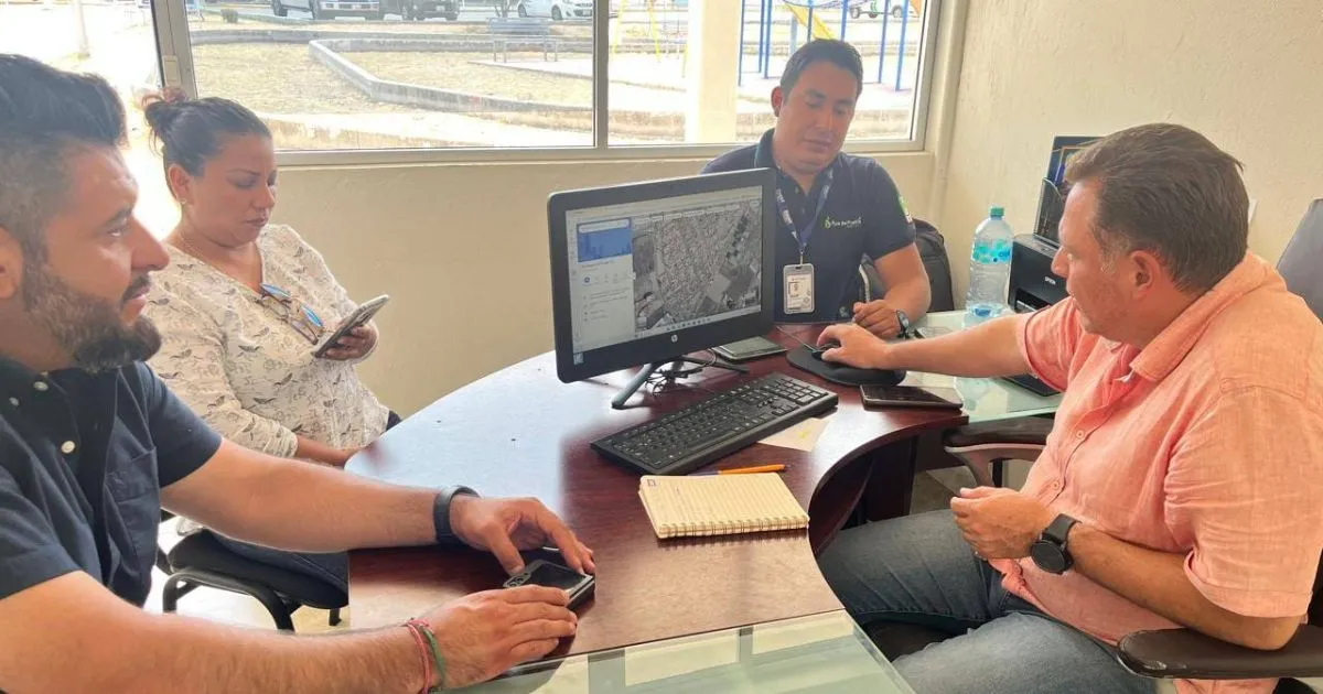  Agua de Puebla se reúne con representantes de la Delegación Atlixcáyotl y San Andrés Cholula 