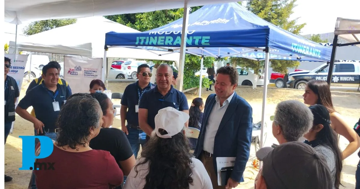  Agua de Puebla se reúne con representantes de la Delegación Atlixcáyotl y San Andrés Cholula 