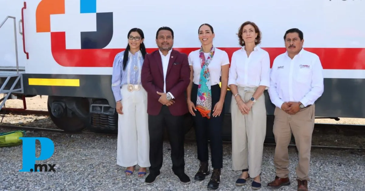 "Dr. Vagón, Tren de la Salud" ofrece atención médica gratuita en Tehuacán del 6 al 10 de mayo