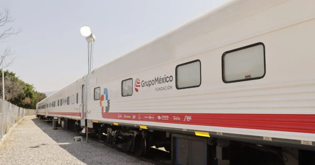 "Dr. Vagón, Tren de la Salud" ofrece atención médica gratuita en Tehuacán del 6 al 10 de mayo