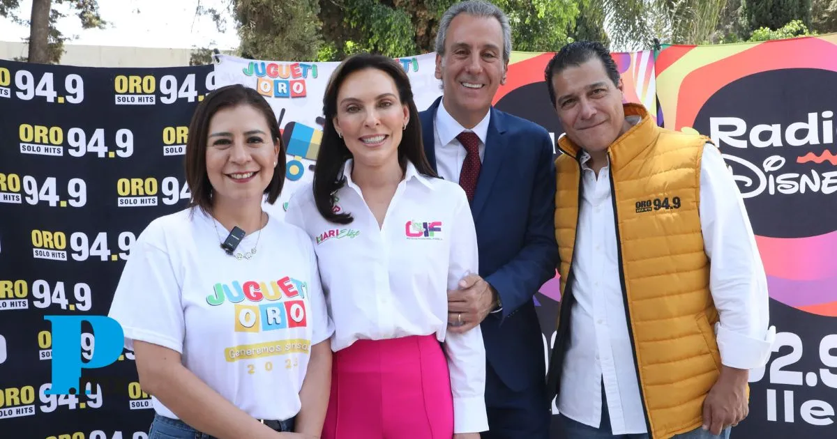 Gobierno de Puebla celebra el Día de la Niña y el Niño con entrega de juguetes